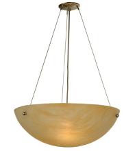 Meyda White 73879 - 24&#34;W Cypola Inverted Pendant