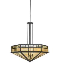 Meyda White 81320 - 60&#34; Wide Scottsdale Mission Inverted Pendant