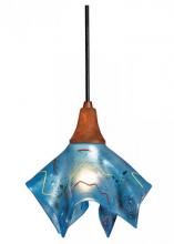 Meyda White 81326 - 9&#34; Wide Metro Fusion Electra Mini Pendant