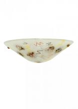 Meyda White 81718 - 18&#34;W Supernova Fused Glass Wall Sconce