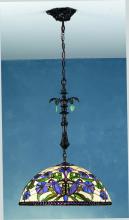 Meyda White 82121 - 22" Wide Nouveau Lily Pendant