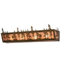 Meyda White 82132 - 30&#34;W Tall Pines Vanity Light