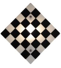 Meyda White 82472 - 17&#34;W Metro Fusion My Brother Mario Wall Sconce