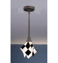 Meyda White 82545 - 9&#34; Wide Metro Fusion My Brother Mario Mini Pendant