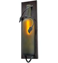 Meyda White 99586 - 4&#34;W Tuscan Vineyard Wine Bottle Wall Sconce
