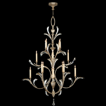 Fine Art Handcrafted Lighting 702040ST - Beveled Arcs 56&#34;W Round Chandelier