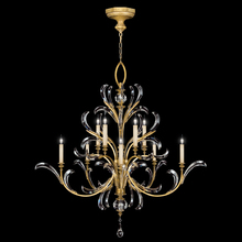 Fine Art Handcrafted Lighting 760640ST - Beveled Arcs 56&#34;W Round Chandelier