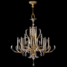 Fine Art Handcrafted Lighting 770040ST - Beveled Arcs 58&#34;W Round Chandelier