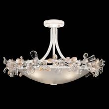 Fine Art Handcrafted Lighting 915540-3ST - Azu 25.25&#34;W Flush Mount